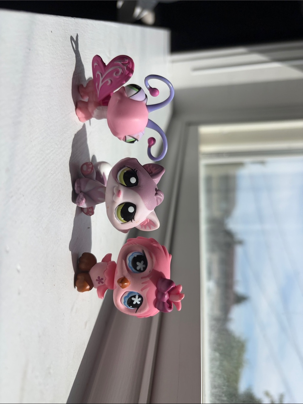 Pink Small Pets Figurine Set - Cute Collectible Play Toys